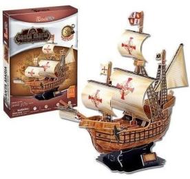 Конструктор CubicFun Корабель Санта Марія (T4008h)