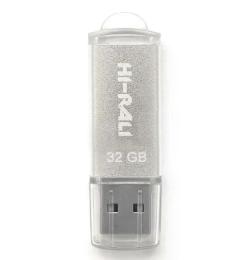 Флеш память Hi-Rali Corsair Series HI-32GBCORSL Silver 32 GB USB 2.0