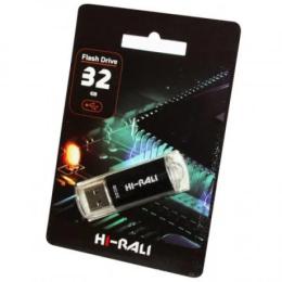 Флеш память Hi-Rali Rocket Series HI-32GBVCBK Black 32 GB USB 2.0