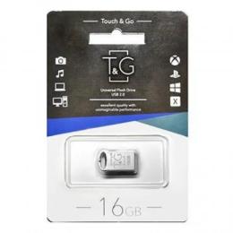 Флеш память T&amp;G 105 Metal Series TG105-16G Silver 16 GB USB 2.0