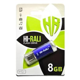 Флеш память Hi-Rali Rocket Series HI-8GBVCBL Blue 08 GB USB 2.0