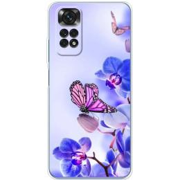Чохол-накладка Boxface Xiaomi Redmi Note 11 Orchids and Butterflies (44124-up673)