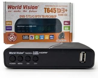 Ресивер World Vision T645D3 + plusFM
