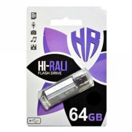 Флеш память Hi-Rali Corsair Series HI-64GBCORSL Silver 64 GB