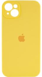 Чохол-накладка EpiK Silicone Case Full Camera Protective (AA) для Apple iPhone 15 (6.1) Yellow