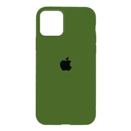 Чохол-накладка EpiK Silicone Case Full Protective (AA) для iPhone 12/12 Pro Forest Green