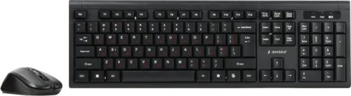 Комплект клавіатура та миша Gembird KBS-WM-03-UA Black (бездротовий)