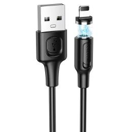 Дата-кабель Borofone BX41 Amiable USB (тато) to Lightning (тато), 1m Black