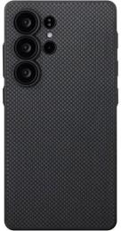 Чохол-накладка Pitaka PIN Button Case для Samsung Galaxy S25 Ultra Black Gray Plain (PBS2501U)