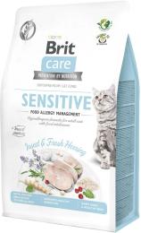 Корм сухий Brit Care Cat Grain Free Insect для дорослих котів з харчовою непереносимістю з комахами та рибою 400 г