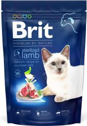 Корм сухий Brit Premium by Nature Cat Sterilized Lamb для стерилізованих котів з ягням 1,5 кг