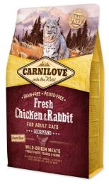 Корм сухий Carnilove Fresh Chicken and Rabbit for Adult cats для дорослих котів з куркою та кроликом 6 кг