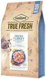 Корм сухий Carnilove True Fresh Cat Fresh Turkey для дорослих котів з індичкою 1,8 кг