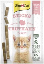 Ласощі GimCat Gimpet Kitten Мясні палички для кошенят 3 шт