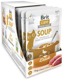 НАБІР Корм вологий Brit Care Soup Duck д/котів суп качка 75 г 15 шт