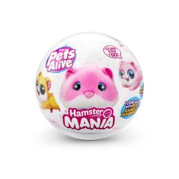 Інтерактивна іграшка Pets &amp; Robo Alive Pets Alive S1 Pink Кумедний хомячок (9543-2)