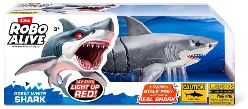 Інтерактивна іграшка Pets &amp; Robo Alive Robo Alive (71126) Велика біла акула