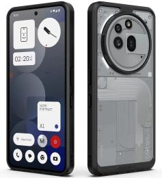 Чохол-накладка Infinity Airbag Super Camera cover для Nothing Phone (3a) Pro Black