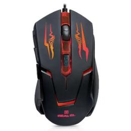 Мишка REAL-EL RM-520 Black Gaming