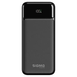 Зовнішній портативний акумулятор Sigma mobile X-Power SI20A4QL 20000mAh Black QC22.5W+PD20W