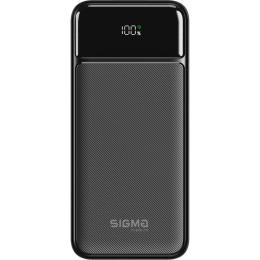 Зовнішній портативний акумулятор Sigma mobile X-power SI30A4QL 30000mAh Black QC22.5W+PD20W (Вживаний)