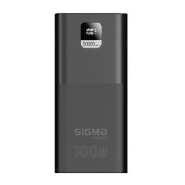 Зовнішній портативний акумулятор Sigma mobile X-power SI50A6QLX 50000mAh Black PD100W