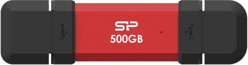 Зовнішній SSD диск Silicon Power DS72 (SP500GBUC3S72VPR) Red 500GB