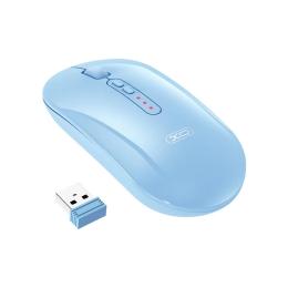 Мишка XO M13 Tri-mode Bluetooth Wireless Silent Blue