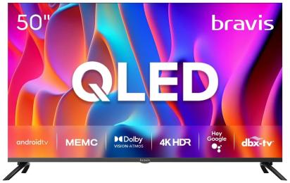 Телевізор Bravis 50K7000Q Black 50