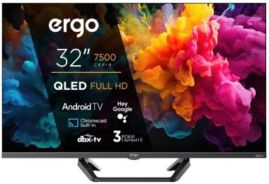 Телевізор Ergo 32JFQ7500 Black 32