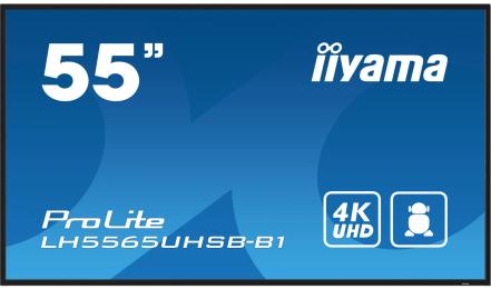 Монітор Iiyama ProLite LH5565UHSB-B1 Black 54.6