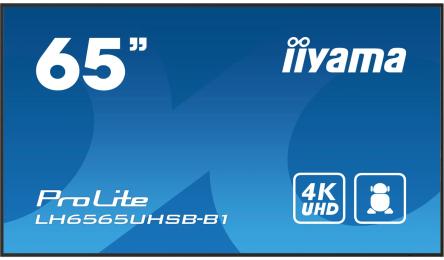 Монітор Iiyama ProLite LH6565UHSB-B1 Black 64.5