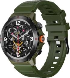Смарт-годинник W&amp;O IWO X22 IP68 Army Green