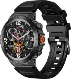 Смарт-годинник W&amp;O IWO X22 IP68 Black