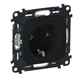 Розетка Legrand Schuko Valena ALLURE, 16А, 250V Antracite