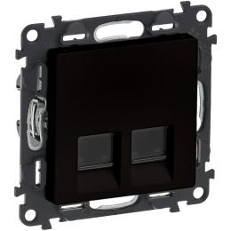 Розетка Legrand RJ45 кат. 5e UTP Valena Life Black