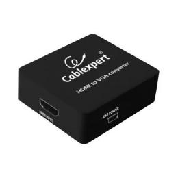 Перехідник Gembird DSC-HDMI-VGA-001 HDMI (мама) - VGA (мама) Black