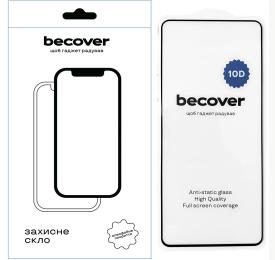 Захисне скло BeCover 10D для Nothing Phone (1) Black (711834)