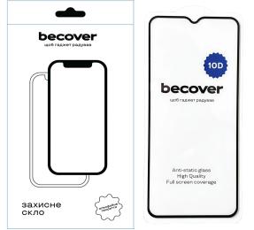 Захисне скло BeCover 10D для Nokia C21 Plus/Nokia C22 Black (711523)