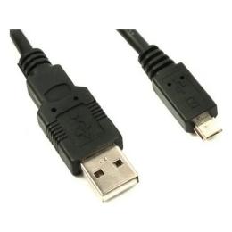 Дата-кабель Viewcon VW009 1.5m USB(тато) - USB(тато) Black