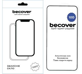 Захисне скло BeCover 10D для Nothing Phone (2) Black (711817)