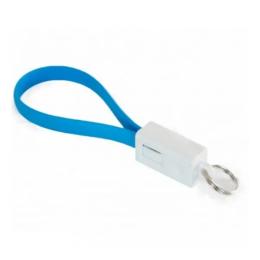 Дата-кабель Extradigital KBU1785 0.18m USB(тато) - microUSB(тато) Blue