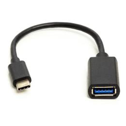 Перехідник PowerPlant CA911837 USB Type C (тато) - USB (мама)