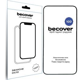 Захисне скло BeCover 10D для Nothing Phone (2a) Black (711818)