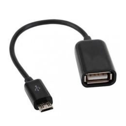 Перехідник Lapara USB (тато) - USB (тато) Black