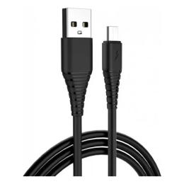 Дата-кабель ColorWay CW-CBUM025-BK 1m USB (тато) - microUSB (тато) Black