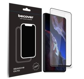 Захисне скло BeCover Glass для Poco F5 Pro Black (709744)