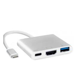 Перехідник VALUE USB Type C(тато) - HDMI(мама) White