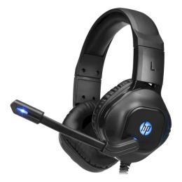 Накладні навушники HP DHE-8002 Black провідні з мікрофоном