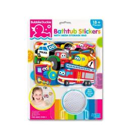 Розвиваюча іграшка для малюків 4M Транспорт 00-04748 Наклейки для ванної